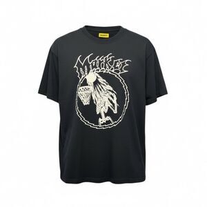 NWOT MARKET Unisex Black Graphic Tee Skelton Dunking Basketball - Size Large